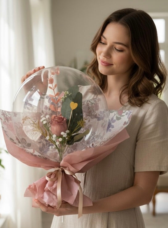 Limited Edition- 2026 Valentine Romance Petal (14-inch sphere)