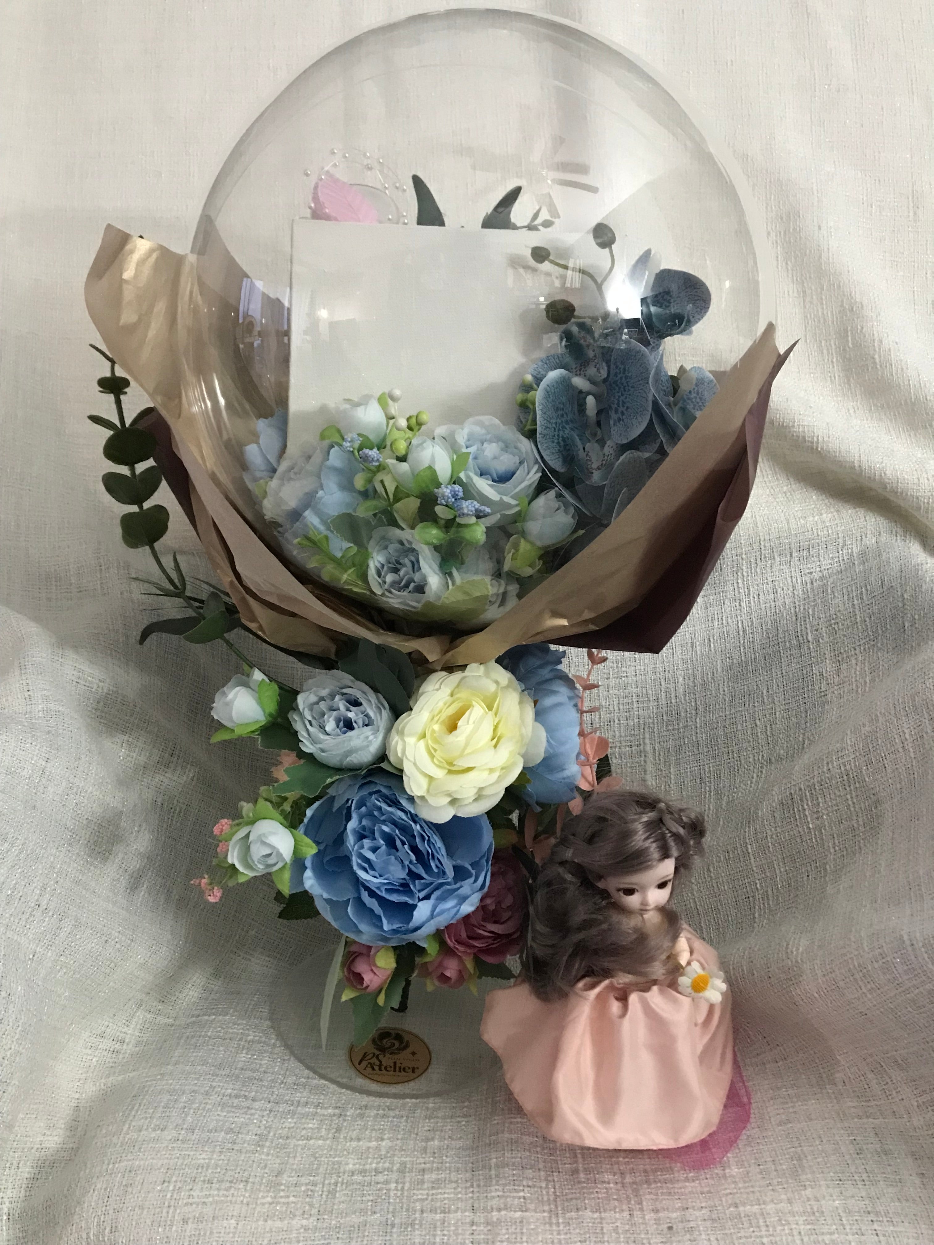 🌅 Isaac™️ — First Light Fetal Portrait in Floral Sphere