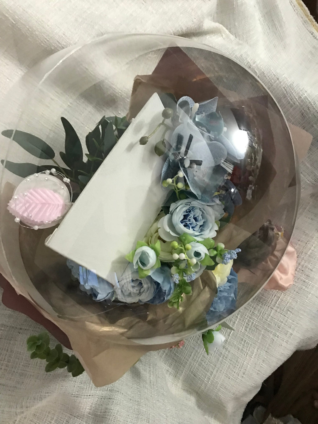 🌅 Isaac™️ — First Light Fetal Portrait in Floral Sphere